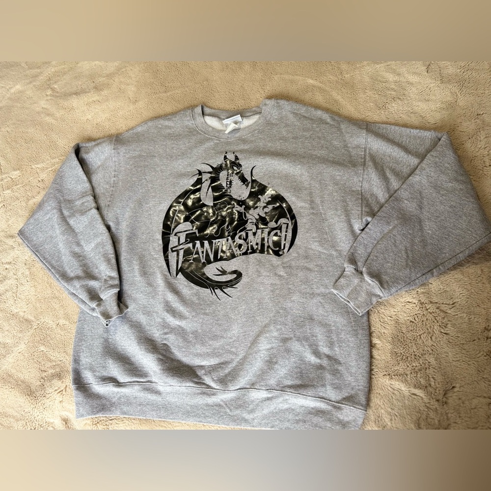 Vintage 90’s Disney Parks Fantasmic Mikey crewneck. Size L - Picture 5 of 7